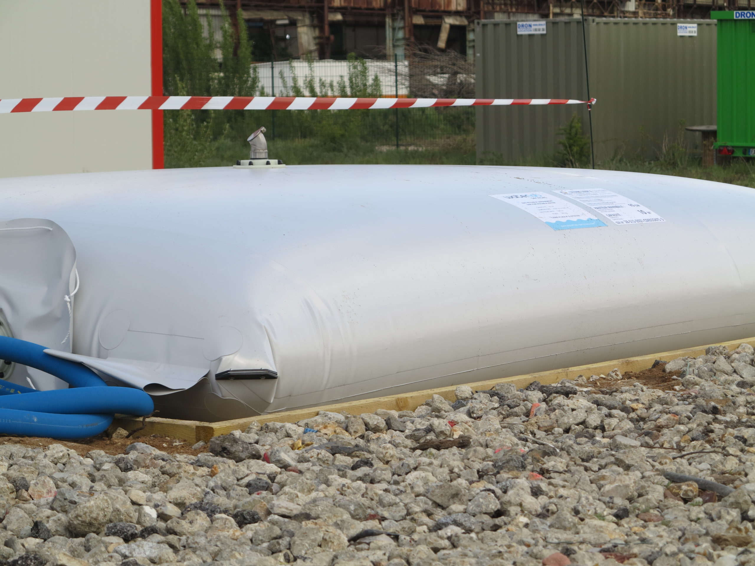 Citerne souple le stockage des eaux usées - Cuve souple ou bache